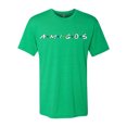 thumbnail image 2 of Wild Bobby, Friends Amigos Parody Pop Mens Premium Tri Blend T-Shirt, Envy, Small, 2 of 3