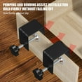 thumbnail image 4 of HWZWT 304 Stainless Steel Adjustable Cabinet Mounting Clamp Cabinet Clamp Tool Drilling Guide Design Heavy Duty Stainless Steel Adjustable Cabinet Mounting Clamp Cabinet Clamp Tool Dril, 4 of 5