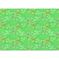 thumbnail image 1 of Ahgly Company Machine Washable Indoor Rectangle Transitional Neon Green Area Rugs, 6' x 9', 1 of 7