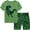 3# Green, variant on FEDPOP Toddler Boys Dinosaur Pajamas 100% Cotton Sleepwear Size 4t