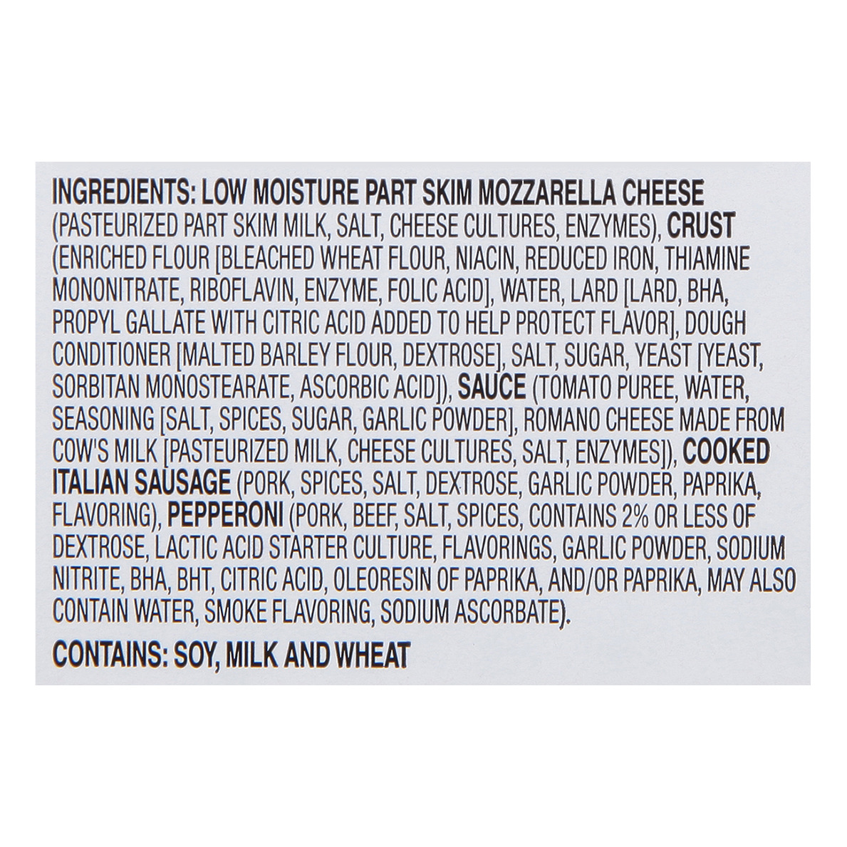 Brew Pub Micro Brew Sausage Pepperoni Frozen Pizza 12.06 oz - Premium Wisconsin Cheese