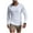 White#1, variant on Lopecy-Sta Men's Long Sleeve Shirt with Button Base Shirts for Men Cotton Crew Neck Shirts Casual Lightweight T-Shirt Underwear