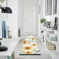 thumbnail image 4 of Yayeee Runner Rug for Bedroom 2'x6' Machine Washable Hallway Non Slip Mat, Sunflowers and Leaves Pattern, 4 of 8