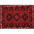 thumbnail image 1 of Ahgly Company Indoor Rectangle Persian Red Traditional Area Rugs, 8' x 10', 1 of 4