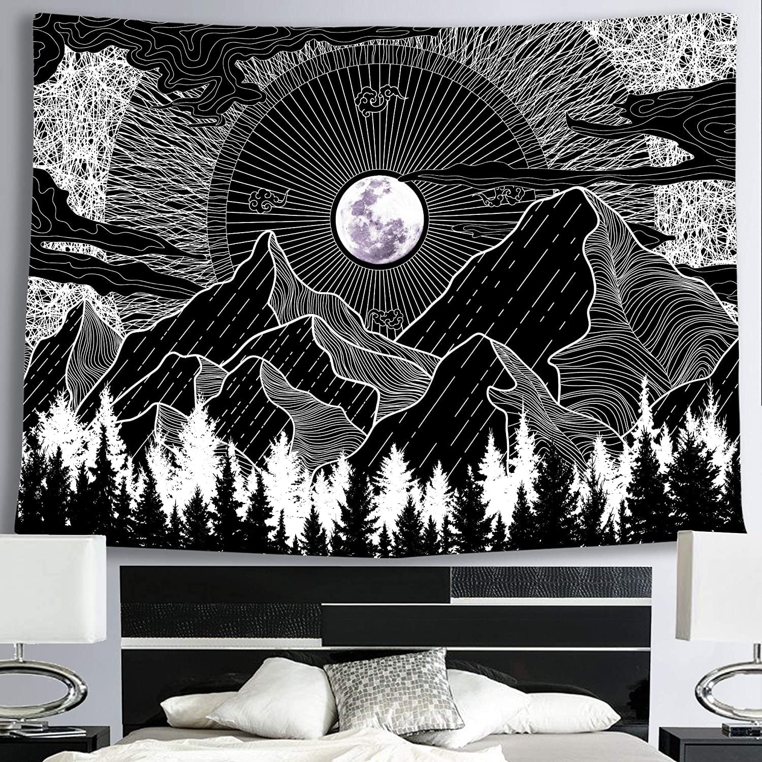 CakJuice tapestry for men mountain bike parking only tapestry aesthetic  wall decor bar accessories man cave (size : 100x150cm)