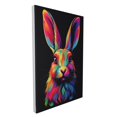 thumbnail image 2 of 16x24 inch Children'S Room Decorative Painting Colorful Rabbit,Home Room Decor Children'S Room Accessory,Indoor Bedroom,Living Room,Study Wall Art Decor Posters & Prints,Gift For Rabbit Lover, 2 of 6