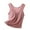 Pink, variant on Fanxing Built in Bra Tank Tops for Women V Neck Camisole Padded Workout Yoga Thin Spaghetti Strap Comfy Shelf Bra Undershirts Purple,XL