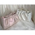 thumbnail image 4 of LHSHID Evening Bag Purse for Women Pearl Tote Bag Rhinestone Clutch Handbags Soft Leather Cloud Purse for Wedding Party Prom, 4 of 6