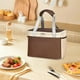 thumbnail image 4 of Bolsa térmica para almuerzo para estudiantes, con forro de aluminio, aislante portátil y grueso para alimentos fríos y calientes, ideal para uso educativo, laboral y picnics. Aestivo |, 4 of 6