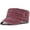 6, variant on Washed Vintage Flat Top Low Profile Cadet Military Army Style Baseball Cap For Men Women Spring Summer Daily Wear Assorted Solid Colors 1 Pack Breathable Headwear