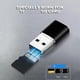 thumbnail image 3 of Adaptador de Lector de Tarjetas de Memoria Mini USB 3.0 para Tarjeta/Lector de Tarjetas TF Adaptador PC Computadora Portátil Plata, 3 of 5