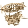 thumbnail image 1 of ROKR 3D Puzzle Air Vehicle Wooden Craft Kit Mechanical Model Building Kits for Kids, 1 of 6
