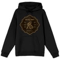 thumbnail image 4 of Fantastic Beasts: The Secrets of Dumbledore Ocky Rot Logo Men's Black Graphic Hoodie-Small, 4 of 5
