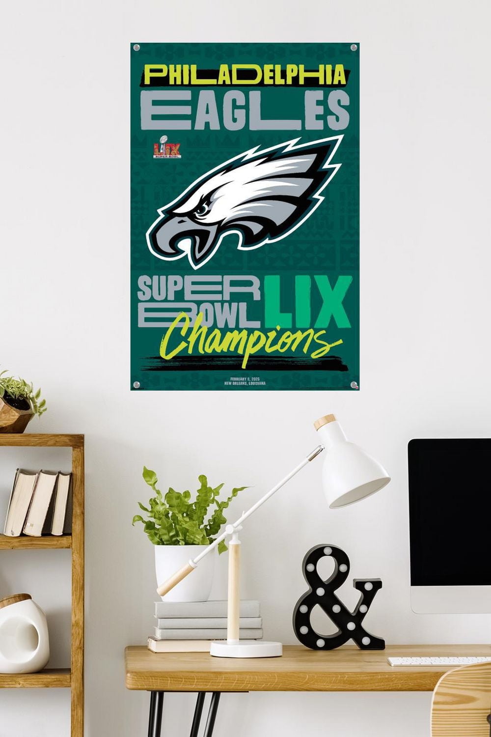 Logo de l'équipe NFL Philadelphia Eagles - Super Bowl LIX