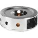 thumbnail image 3 of Stainless Steel Coffee Tea Warmers, Dual 6 Inches Circular Herb Tea Light Candle Dish Warmer Set-QJWL, 3 of 5