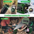 thumbnail image 6 of KOGYAS 10000mAh Emergency Weather Radio with LED Flashlight, AM/FM NOAA Portable Weather Alert Radio,Solar Powered Radio with Phone Charger,USB Charged,Headphone Jack,SOS Alarm,Compass, 6 of 9