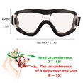 thumbnail image 3 of Gafas de Sol para Perro NICERINC PET con Protección UV y Correa Ajustable, 3 of 6