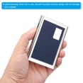 thumbnail image 4 of Uxcell RFID Credit Card Holder Metal Wallet 6 Slots Men Women Hard Protector Case Blue, 4 of 6