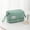 Green, variant on Byujiro Small Double-Layer Travel Cosmetic Pouch Dual-Zip Compact Makeup Organizer Portable Lightweight Toiletry Bag with Wrist Strap for Daily & Trips