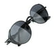 thumbnail image 3 of Gafas de sol polarizadas unisex Nikou retro para hombres Mujeres Marco negro Gafas grises C32, 3 of 15