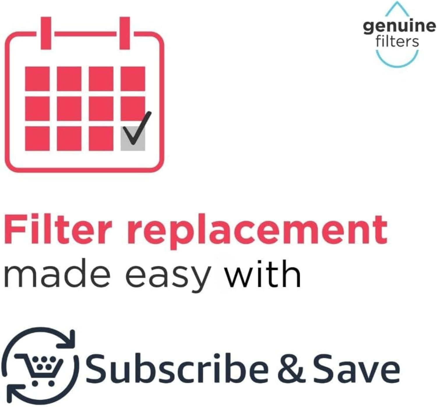 2-Pack ULTRAWF PureSource Ultra Water Filter, Replacement Cartridge for Frigidaire Refrigerators,White