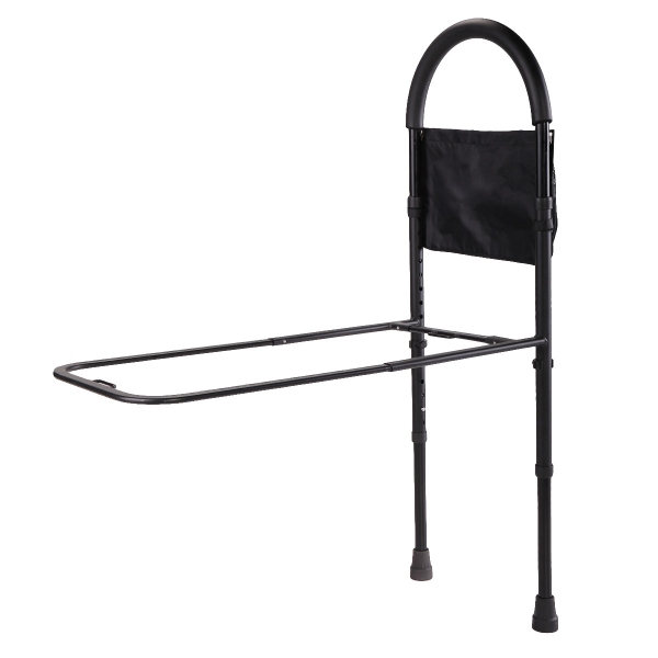 IMMERE Bed Assist Bar with Storage Pocket, Height Adjustable Bed Rail for Elderly Seniors