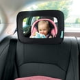 thumbnail image 2 of Little Chicks Rear Facing Baby Easy View Safety Mirror - Car Mirror for Baby and Toddlers with Clear Wide View - Essential Car Seat Mirror for Safety and Convenience, 2 of 5