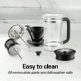 thumbnail image 6 of Hamilton Beach 7-in-1 Coffee Maker, Barista Coffee Machine, Black and Stainless, 6 of 12
