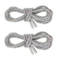 thumbnail image 1 of Uxcell 1-Par de Cordones de Strass 55" Cuerdas de Cristal para Zapatillas Multicolor, 1 of 1