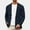 Navy, variant on Mens Blazers Qiggri Mens Blazers Sport Coats Casual Lightweight Two Button Business Suit Jackets
