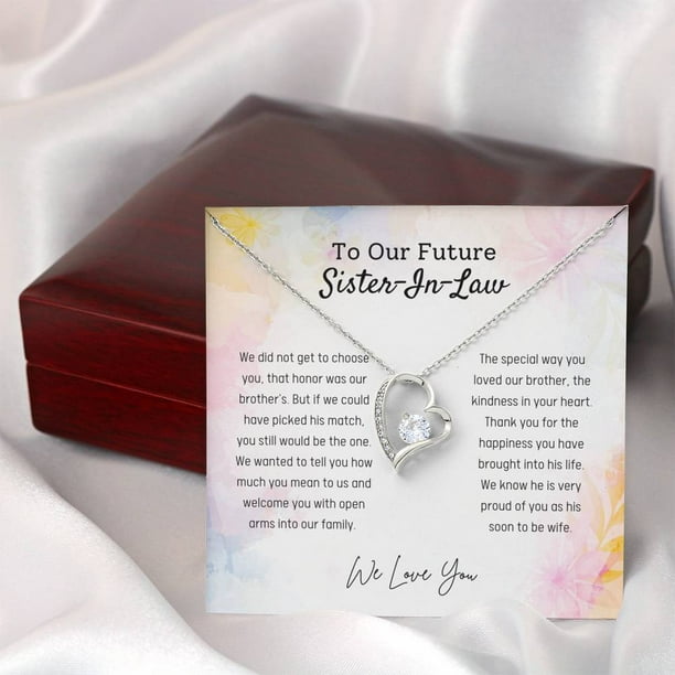 Jewelry gift hotsell for sister