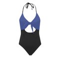 thumbnail image 5 of Feimerou Womens Sexy One Piece Bathing Suit Swimsuit High Cut Cheeky Coverage Cutout Halter Neck Sexy Spaghetti Straps Monokini Swimwear, 5 of 5