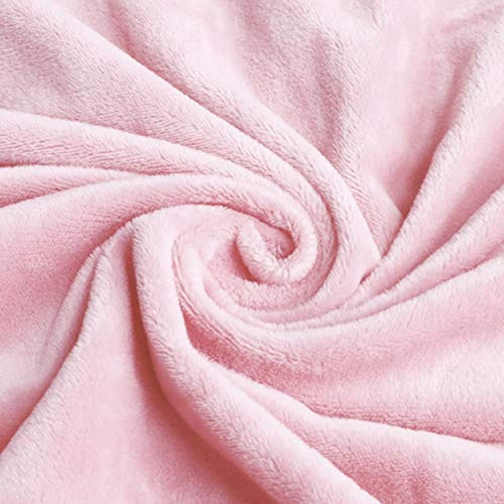 TL Care Heavenly Soft Chenille Fitted Mini Crib Sheet 24" x 38", Warm and Cozy Chenille Portable Sheet, Pink, for Boys and Girls, Fits Most Pack N Play Mattresses