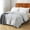 Grey/All-season, variant on Feathers Down Comforter Twin - 100% Organic Cotton Quilted Medium Warm All Seasons Duvet Insert or Stand-Alone Comforter (68x90, Ivory White)