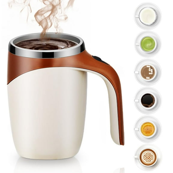 Large Coffee Mug Self Stirring Mug Rechargeable Automatic Electric Coffee Mug Rotating Cute Mixing Cup Tasse To Stir /Kitchen/Travel/Home Coffee/Tea/Hot Chocolate/Milk 450 Ml Clearance