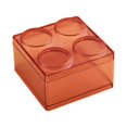 thumbnail image 1 of Caja de almacenamiento apilable de combinación libre medio clara cajas organizadoras de bloques de construcción para el hogar dormitorio oficina escritorio maquillaje papelería titular Feliz Sencillez, 1 of 5
