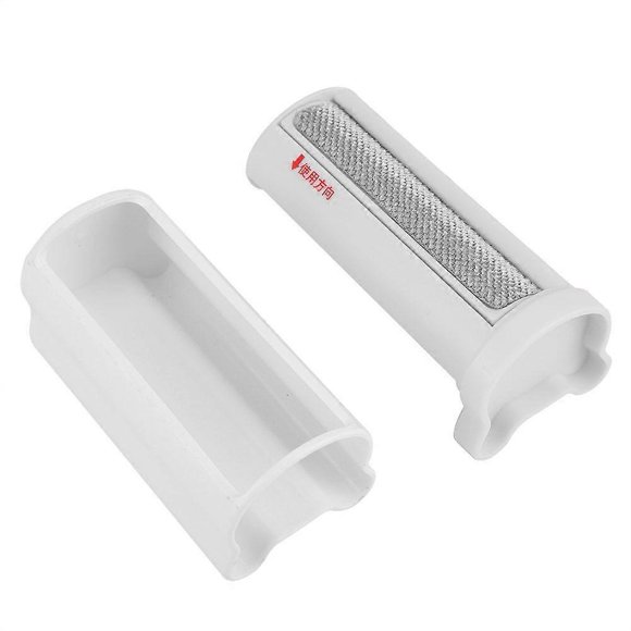 Mini Portable Electrostatic Static Sticky Brush Cloth Coat Lint Dust Remover Roller(White)