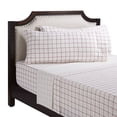 thumbnail image 1 of Holiday Time 4-Piece Holiday Plaid Flannel Sheet Set, Queen, 1 of 5