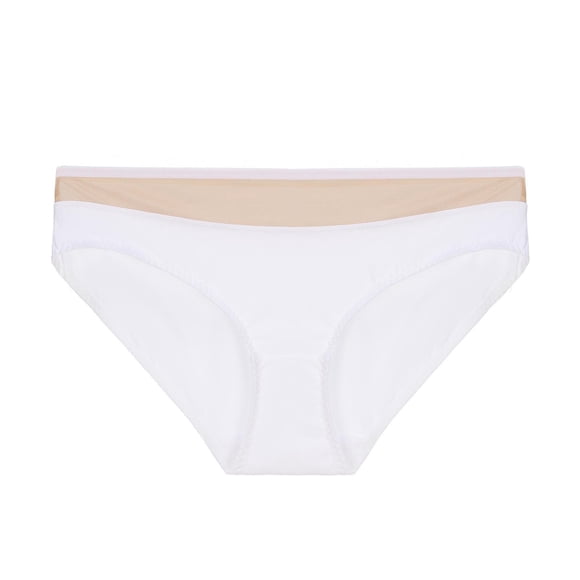 Women's Sheer Lace Underwear Panties Mesh Lightweight Valentine's Day Casual Underpants Briefs Long Underwear Women White S