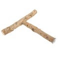 thumbnail image 1 of QIILU Parrots T‑Stand,Bird Stand Tabletop Parrots T‑Shaped Training And Playing Stand For Small And Medium Parrots,Parrots Training Stand, 1 of 8