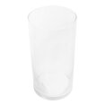thumbnail image 4 of Cylinder Shaped Transparent Flower Holder Glass Vase Flower Arranging Container, 4 of 9