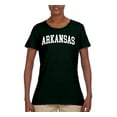thumbnail image 2 of Wild Bobby State of Arkansas College Style Women Graphic Tee, 2 of 6