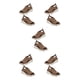 thumbnail image 3 of Minnieouse Zapatos de punta transpirable para mujer Sandalias elegantes y livianas para informal Sandalias de cuña informales cómodas marrón 36 Type2 NO2, 3 of 6