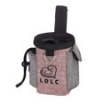 thumbnail image 1 of Pet Training Reward Snack Bag con cinturón ajustable Dog Treat Bag (rosa claro) Ehuebsd Libre de BPA, 1 of 7