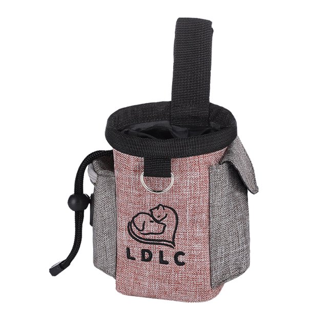 Pet Training Reward Snack Bag con cinturón ajustable Dog Treat Bag (rosa claro) Ehuebsd Libre de BPA