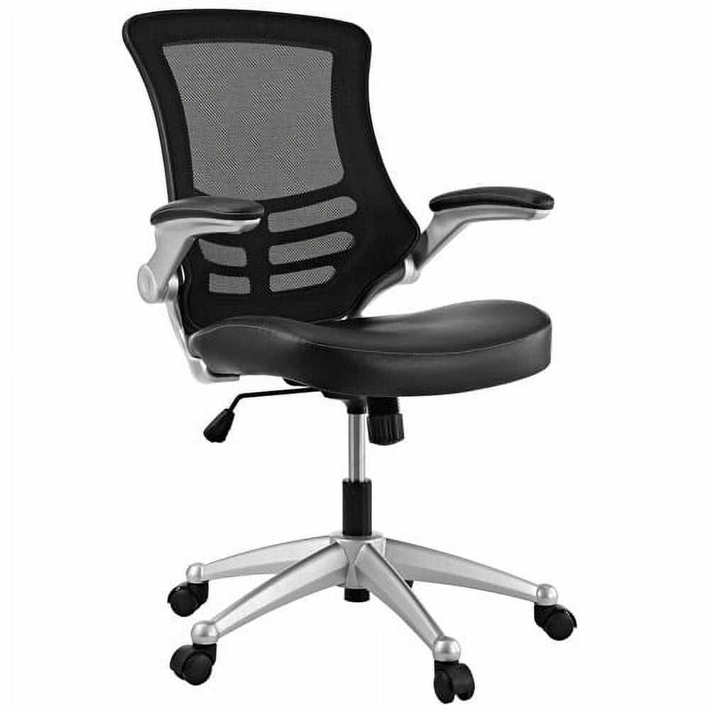 Modway Attainment Office Chair with Leatherette Seat, Multiple Colors