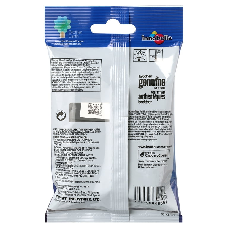 Free Shipping! Brother High-yield LC3013BK Black Ink Cartridge for