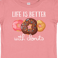 thumbnail image 4 of Inktastic Life is Better with Donuts Boys or Girls Baby T-Shirt, 4 of 5