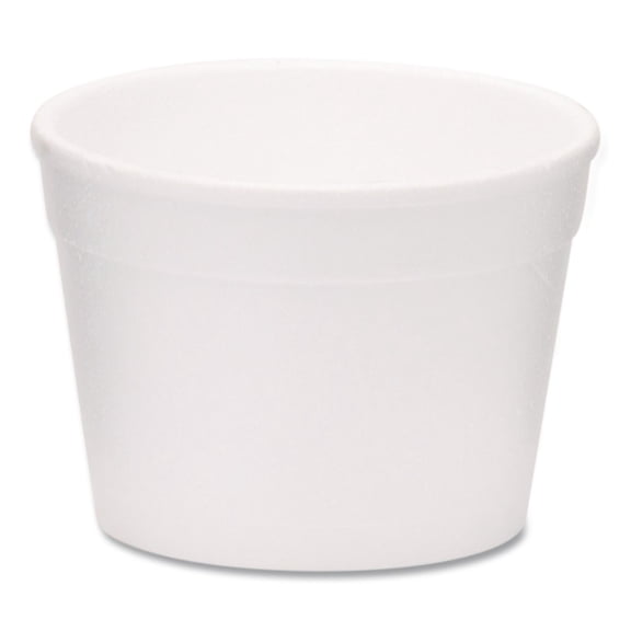 4 oz Tall Style Foam Bowls - White (1000/Carton)