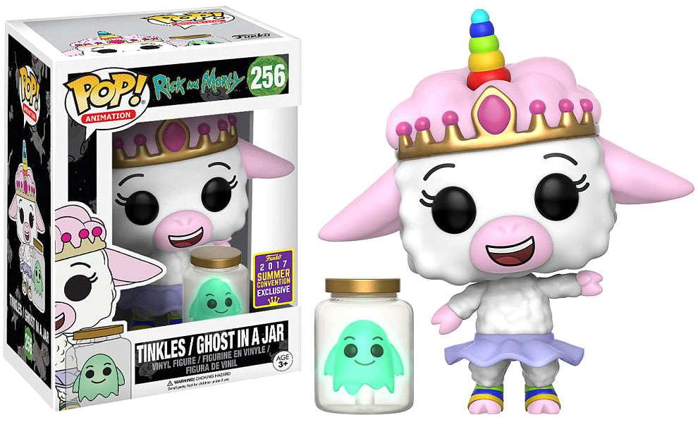 rick and morty tinkles plush